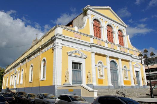 Historic Basilica of Pointe-a-Pitre, Guadeloupe, Caribbean