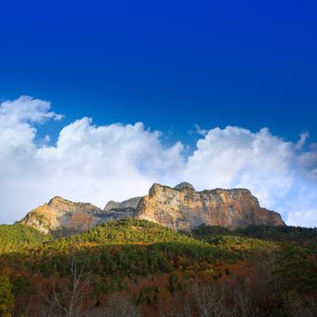 Mondarruego Galinero Tozal de Mayo Pyrenees in Valle de Ordesa valley Huesca Aragon at Spain