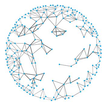 Sphere consisting of connections. The concept connections