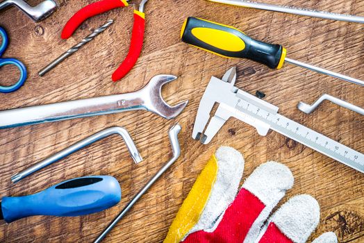 set of tools for home repairs