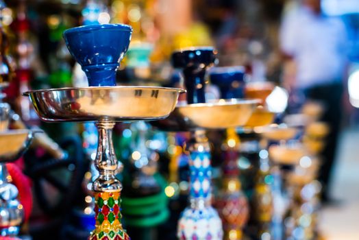 Hookah in souvenir shop at Dubai, UAE