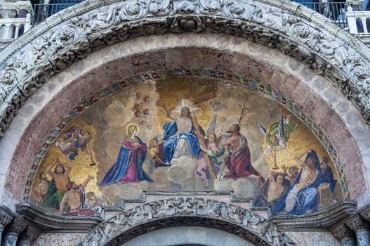 Patriarcal Cathedral Basilica of Saint Mark, Venice, Italy.