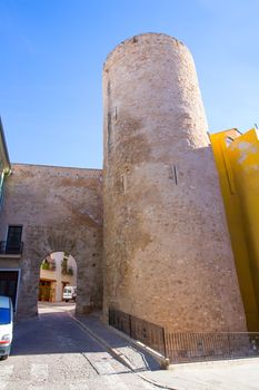 Segorbe Castellon Torre de la Carcel Portal de Teruel in Spain Valencian Community