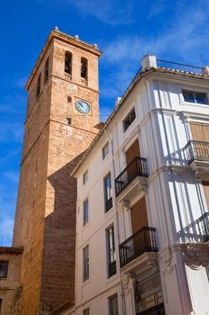 Segorbe Cathedral tower Castellon in Spain Valencian Community