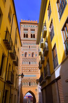 Aragon Teruel Torre de San Martin Mudejar UNESCO heritage in Spain