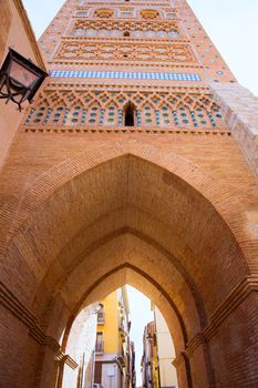 Aragon Teruel Torre de San Martin Mudejar UNESCO heritage in Spain