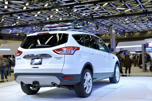 New Ford Escape shown at The Montreal International Auto Show  at the Palais des Congres de Montreal 46th Edition