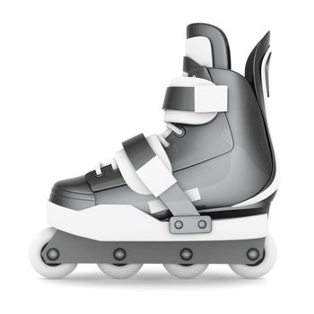 Roller skates isolated on white background
