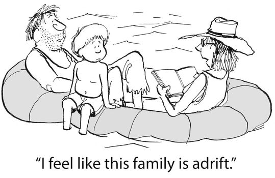 "I feel like this family is adrift."