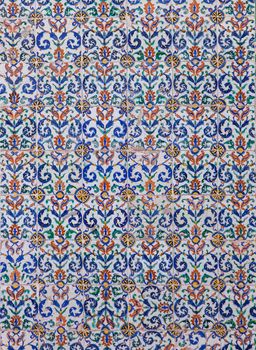 Detail of Turkish Tile from Ottoman Era Istanbul