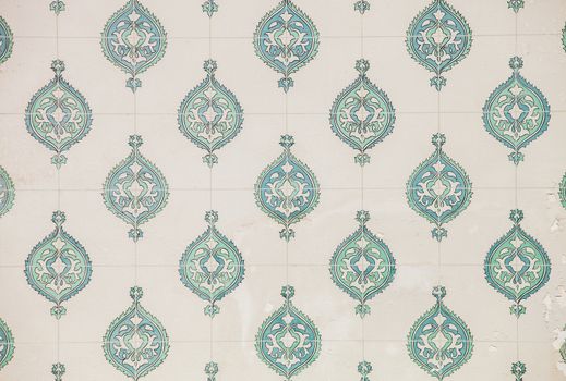 Detail of Turkish Tile from Ottoman Era Istanbul