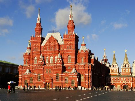 State Historical Museum, Red Square, Moscow, Russia