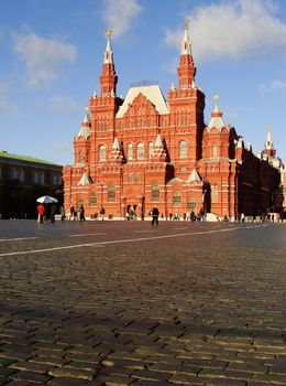 State Historical Museum, Red Square, Moscow, Russia