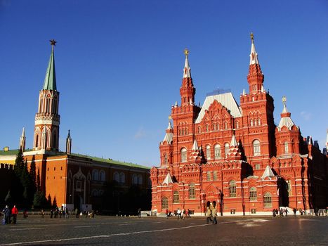 State Historical Museum, Red Square, Moscow, Russia