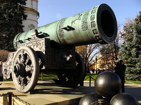 Tsar Cannon, Moscow Kremlin Complex, Russia