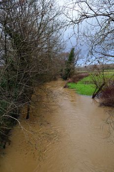 January 2014 and the UK experienced heavy rainfall which caused severe flooding around the Country. This stretch of the River Ouse in Sussex burst its banks and caused local flooding around Sheffield Park and surrounding villages.