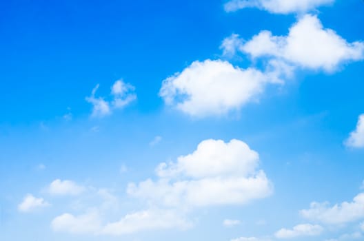 Blue Sky and cloud, background