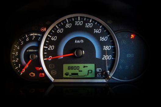 Car  Dashboard display indicator