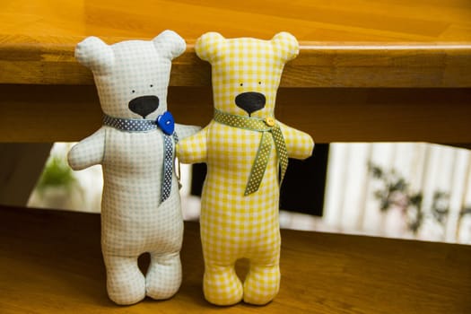 big beautiful tilda textile bears