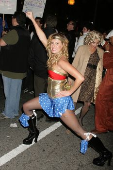 Halloween Party-goers at the 2009 West Hollywood Halloween Carnival, Various Locations, West Hollywood, CA. 10-31-09