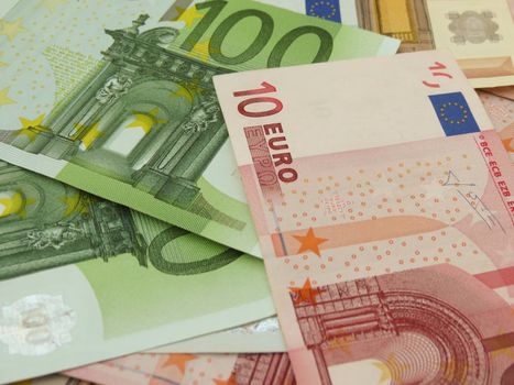 Euro (EUR) banknotes - legal tender of the European Union