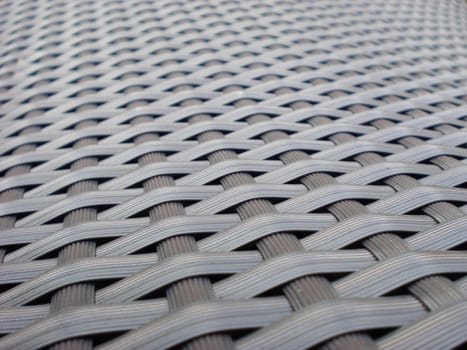 Amazing perspective created by plastic seat stripes