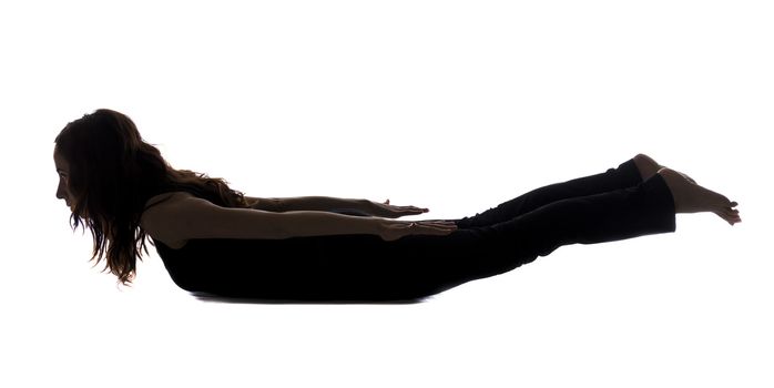 Chest opening and front body stretching in Yoga and/or Pilates (Series with the same model available)
