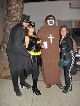 Halloween Party-goers at the 2009 West Hollywood Halloween Carnival, Various Locations, West Hollywood, CA. 10-31-09