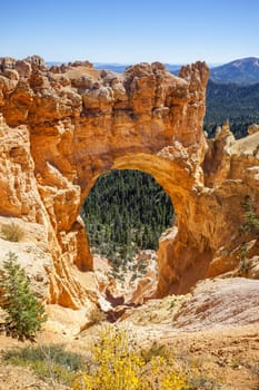 Natural Bridge Point in Bryce Canyon National Park 