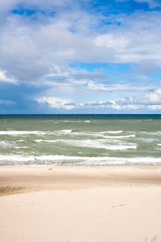 Baltic sea near Curonian Spit
