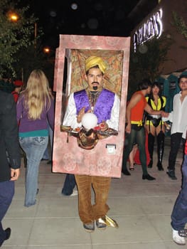 Halloween Party-goers at the 2009 West Hollywood Halloween Carnival, Various Locations, West Hollywood, CA. 10-31-09