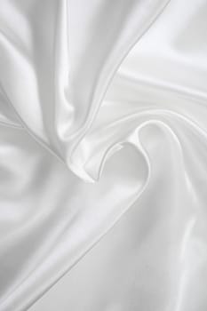 Smooth elegant white silk can use as background
