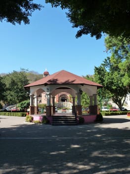 The bandstand in Huatulco Crucecita, Mexico