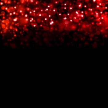 Abstract background of red hearts. The concept of Valentine's Day