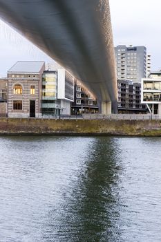 Big Bridge over the Maas river in Maastricht, Netherlands