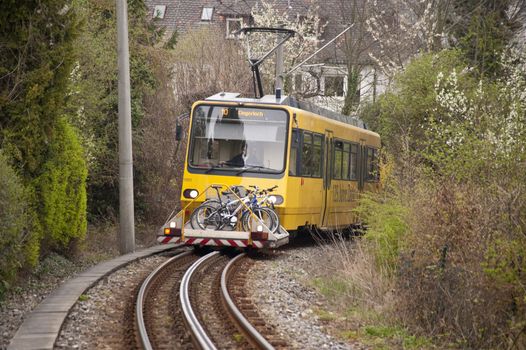 Rack Railway in Stuttgart, Germany