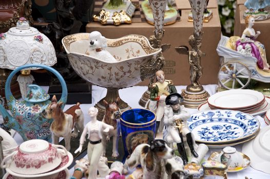 Scene on a Jumble Sale