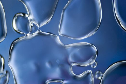 Micro Photo of Glue Bubbles