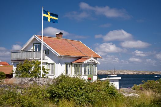 House in Kaeringoen in Sweden