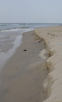 Sand Cliff, Baltic Sea Shore