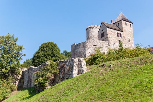 Medieval castle in Bedzin, silesian voivodeship, Poland