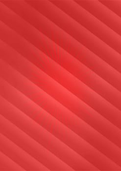 Abstract red bright striped background with sunburst