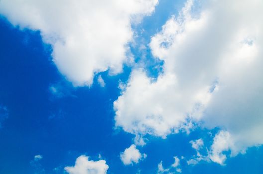 Blue Sky and cloud, background