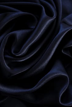 Smooth elegant black silk can use as background 