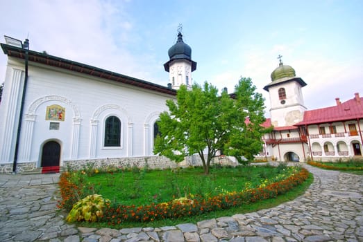 Agapia orthodox monastery in the north of Romania