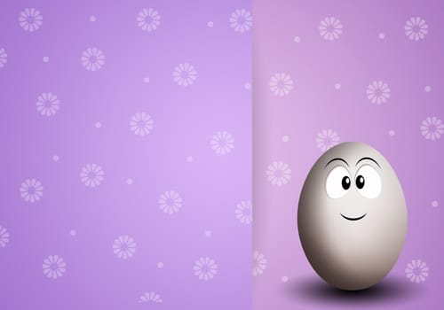 illustration of egg background for Easter