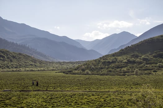 Beautiful landscape of sichuan, China 