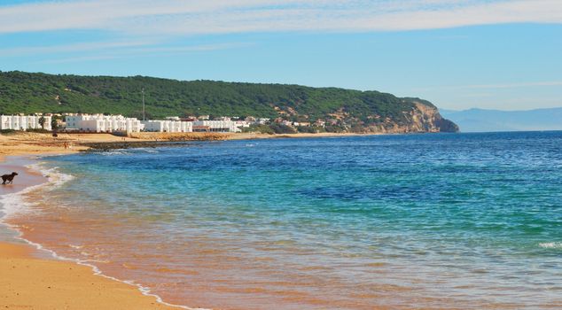 Los Caños de Meca is a small seaside village of Cadiz to the east of Cape Trafalgar on Atlantic coast of Spain