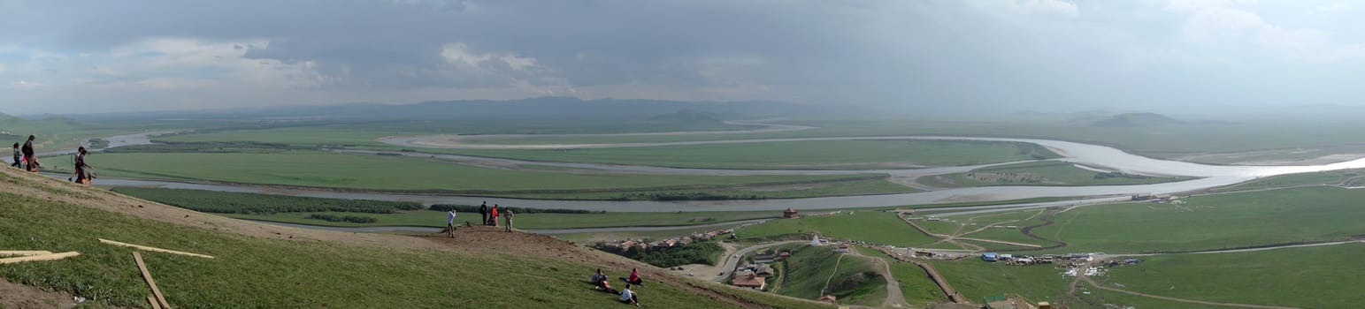 The first bend of the Yellow River