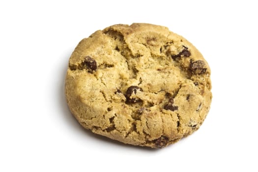 Delicious cookie isolated on white background